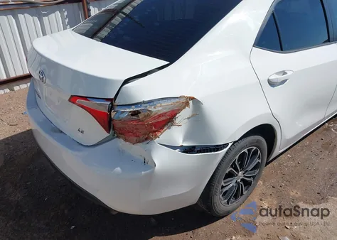 2015 Toyota Corolla Le из США, поврежденный, VIN 5YFBURHE9FP352719